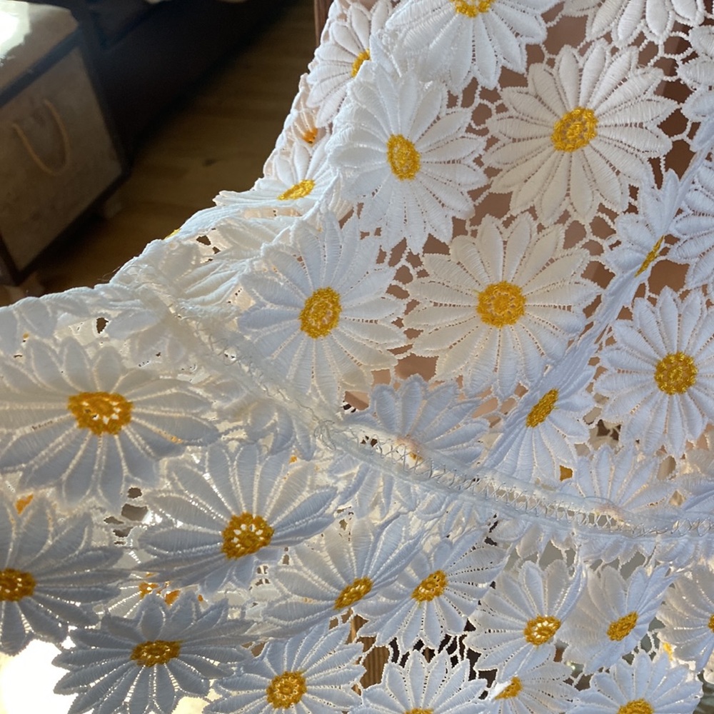 ABS by Allen Schwartz Daisy SUNFLOWER Summer Dress XS MADE IN USA NEW - Picture 6 of 14